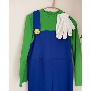 Luigi Super Mario Brother costume